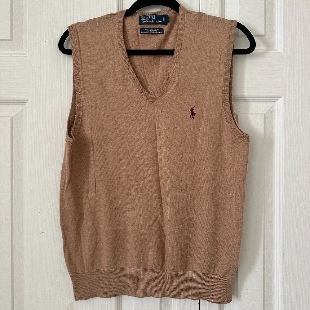 🟤VINTAGE POLO BY RALPH LAUREN🟤 SWEATER VEST SIZE S